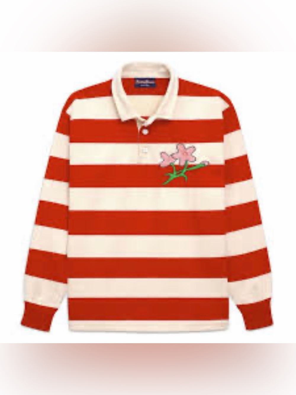 NWOT MENS ROWING BLAZERS LONG SLEEVE RUGBY TOP